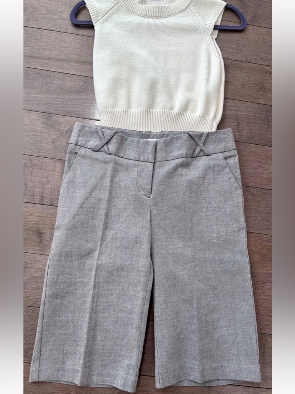 Charlotte Russe Brown Bermuda Shorts Size 5 - 97% Cotton And 3% Spandex